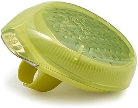 Image of Chef'n Chefn Palmzester No Mess Citrus Zester with Channel Knife - Light Green