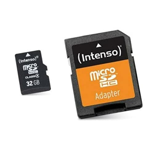 Image of Intenso 3413480 Class 10 Micro SD Card With Adapter
