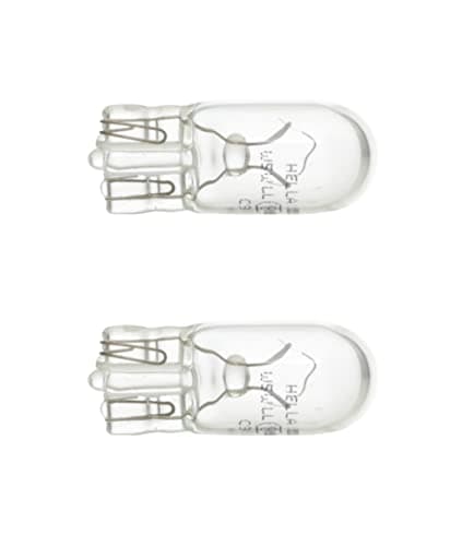 Image of HELLA 8GP 003 594-163 Bulb - W5W - Long Life up to 3x longer lifetime - 12V - 5W - Socket Type: W2,1x9,5d - Blister - Quantity: 2