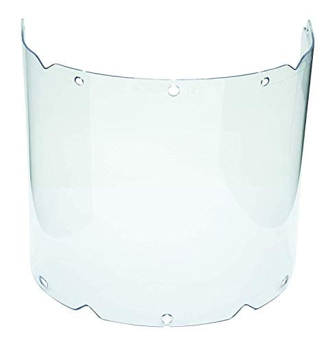 Image of MSA Safety 10115856 V-Gard Propionate Visor for V-Gard Chin Protectors, Molded, 8" x 17" x 0.098", Clear