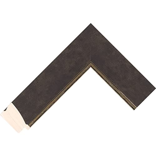 Image of Customisable Bezel/Frame compatible with the Samsung Frame TV (65 inch) - Modern Frames (Cushion Pewter 68mm)