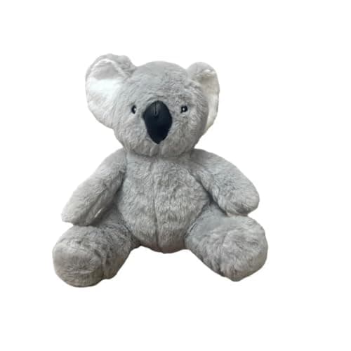 Image of Adorable Grey Koala Bear Door Stop Decorative Animal Doorstop Cute Plush Fabric Door Holder for Home or Office 22x31x22cm