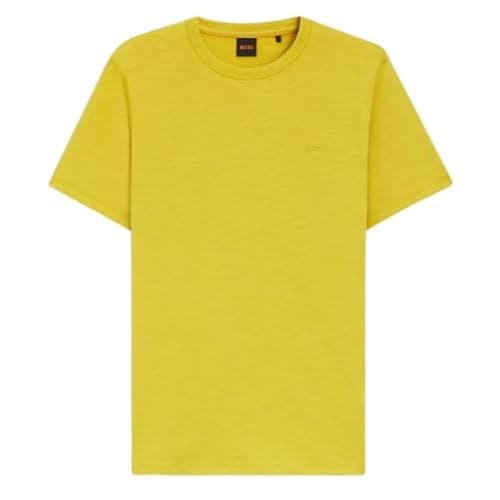 Image of BOSS Men's Tegood 10240843 01 T-Shirt, Medium Yellow 721, XXL