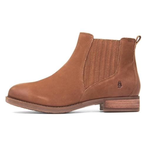 Image of Hush Puppies Women's Edith Ankle Boot, Tan, 7 UK
