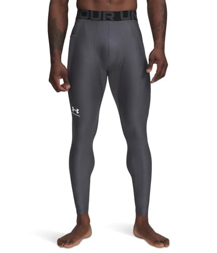 Image of Under Armour Men's HeatGear Armour Leggings, Essential Compression Gym Leggings for Men, Breathable and Lightweight Men's Leggings