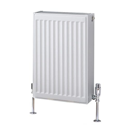 Image of Milano Compact White Type 33 Horizontal Triple Panel Convector Radiator - 600mm x 400mm