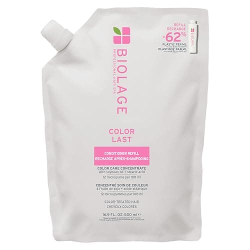 Image of Biolage Color Last Conditioner Refill, Helps Prevent Colour Fade, For Colour-Treated Hair, Enriched With Soybean Oil, 500ml