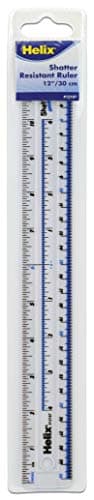 Image of Helix 30cm Shatter Resistant Metric and Imperial Ruler