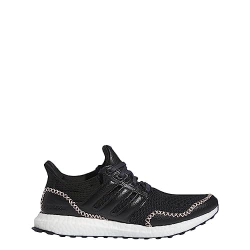 Image of adidas Men's Ultraboost Shoes, Core Black/Core Black/Wonder Quartz, 8