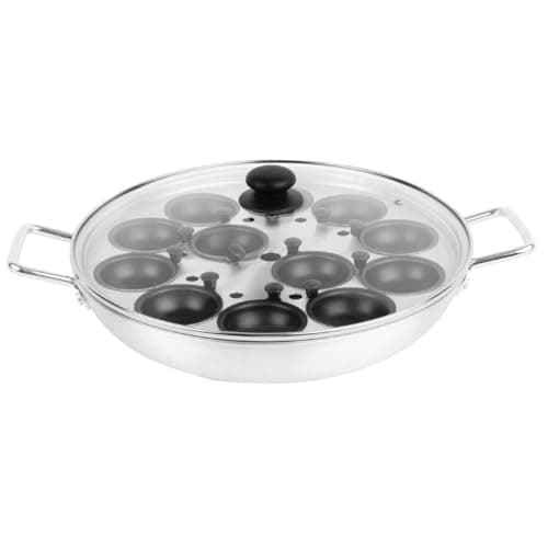 Image of Vogue Aluminium Egg Poacher Non - Stick Cups - 12 Egg 350mm 14"