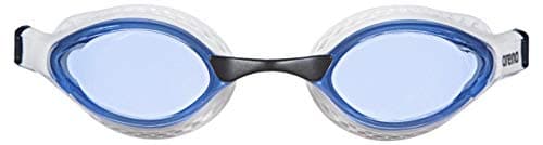 Image of arena Air-Speed Unisex Adult Race Swimming Goggles, Standard Pool Goggles with Wide Anti-Fog Lenses, UV Protection, 3 Interchangeable Nose Bridges, Air Seals