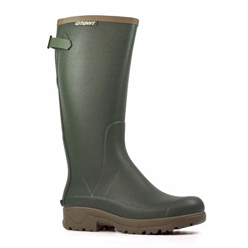 Image of GriSport Stream Mens/Womens Neoprene Fishing Hunting Farm Wellies Boots