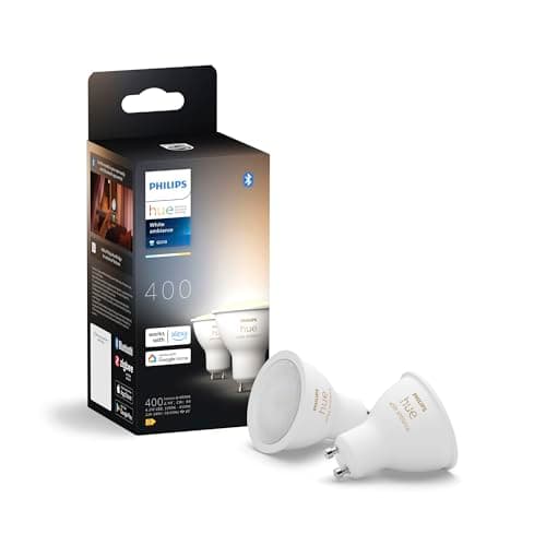 Image of Philips Hue GU10 – Smart Spotlight – (2-Pack) White Ambiance