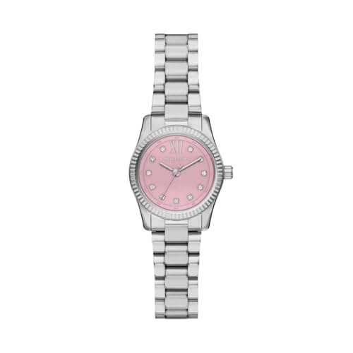 Image of Michael Kors Lexington Women's 26MM Silver-Tone Stainless Steel Watch, MK4996