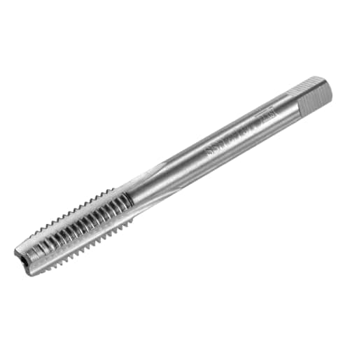 Image of M METERXITY M8x1.25mm Metric Thread Tap, High Speed Steel 71mm Length Straight Flute Right Hand Thread Screw Tapping Tool for Drilling/Milling Machines/CNC Machine Tools