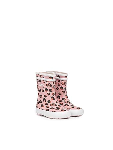 Image of Aigle Unisex Kids Baby FLAC PLAY2 Rain Boot, Pink, 5.5 UK Child