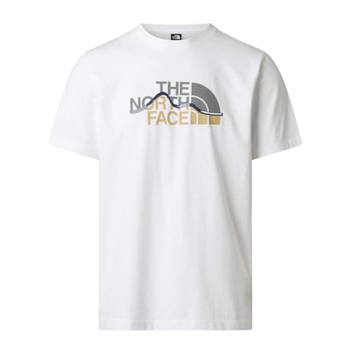 Image of The North Face - Men's Mountain Line Regular Graphic T-Shirt - TNF White, L