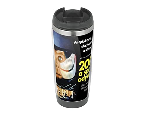 Image of 2001 A Space Odyssey - Travel Mug, Thermal Insulated Cup for Hot and Cold Beverages Drinks