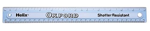 Image of Helix 30cm/12 inch Oxford Shatter Resistant Rule L16011 (Pack of 2)