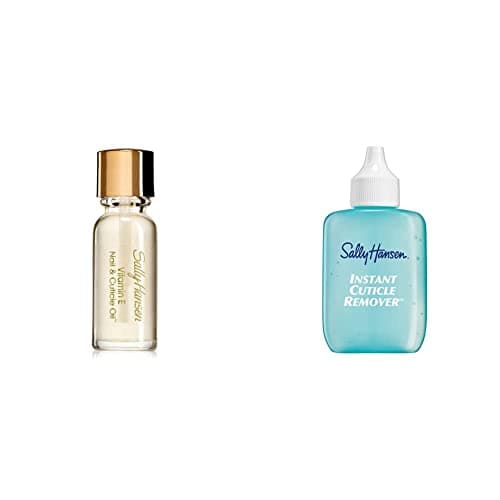 Image of Sally Hansen Vitamin E Nail and Cuticle Oil, 13.3ml & Instant Cuticle Remover, 29.5ml