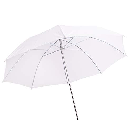 Image of BOLLUMA Photo Studio 33in 84cm Flash Translucent White Soft Umbrella, Lighting Reflective, Photography Umbrella for Video Studio Photo Shooting