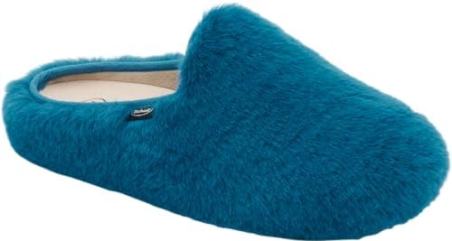 Image of Scholl Women's Maddy Slippers, Blue, 6.5 UK
