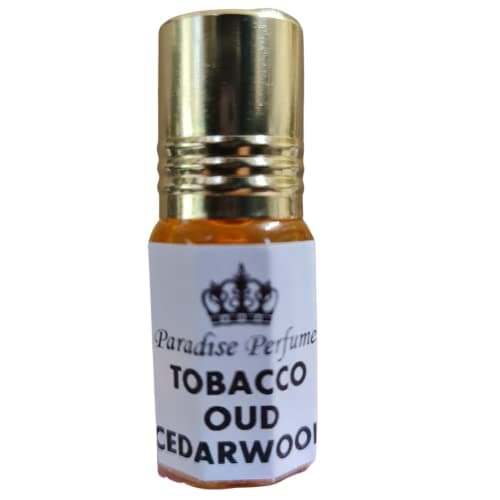 Image of Tobacco Cedarwood Oud | Gorgeous Roll On Fragrance Perfume Oil 3ml 6ml 12ml | Scent | Vegan & Cruelty-Free | Alcohol-Free | PPG (3ml)