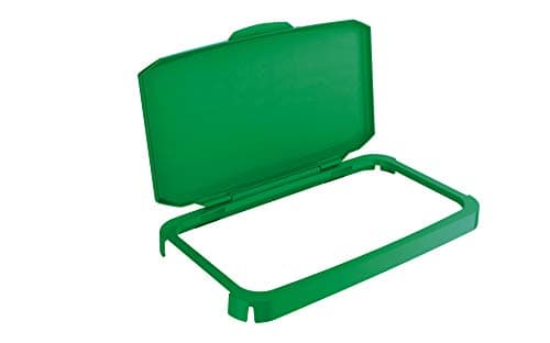 Image of Durable DURABIN 60 Hinged Lid - Designed for DURABIN 60 Recycling Waste Bin - Green - Food Safe - Easy to Attach and Use