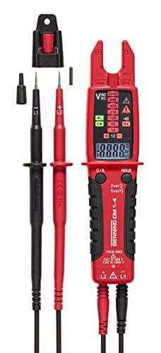Image of BENNING CM 1-4 Digital CAT III 1000V, CAT IV 600V Clamp Meter for Electrical Testing and Measurement