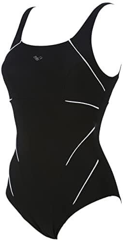 Image of ARENA Bodylift Women's Jewel B-Cup Swimsuit Black-White