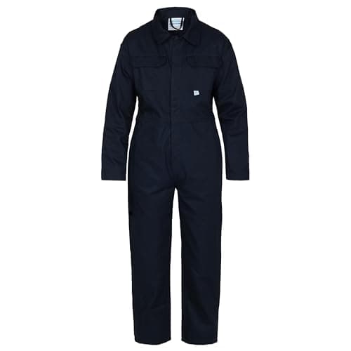 Image of Blue Castle 333/NV-34 34-Inch Tearaway Junior Coverall Boilersuit - Blue, 13 Age