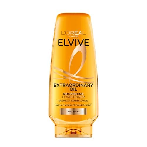 Image of L'Oréal Paris Elvive Extraordinary Oil Nourishing Conditioner, With Marula & Camellia Oils, Restores Lipids For 90% Instant Nourishment, 8 Weeks Of Shine, 500ml
