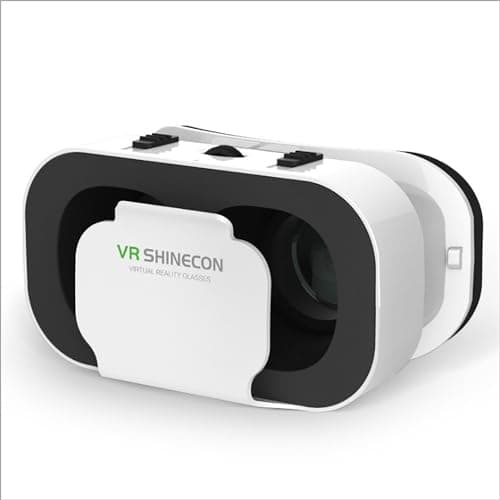 Image of VR Headset Compatible with iPhone & Android Phone-Virtual Reality Headsets Google Cardboard -Mini Exquisite Light Weight- Comfortable New 3D VR Glasses(VR4.0 VR BOX, 1 PACK)
