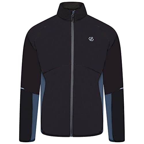 Image of Dare 2b Mens Ablaze II Windshell Jacket (3XL) (Black/Orion Grey)