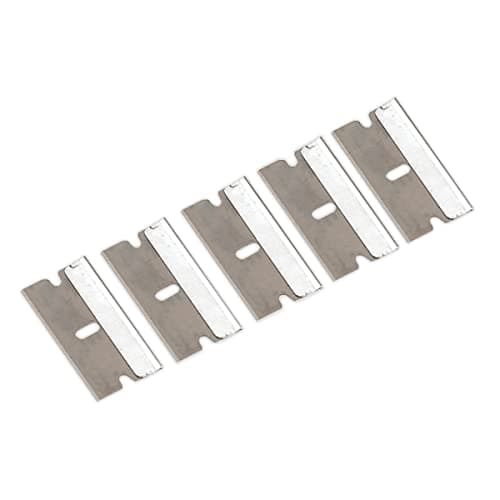 Image of Sealey AK867/1 Razor Scraper Blade, Silver, Pack of 5