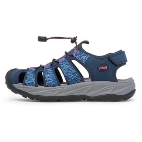 Image of Cotswold Bibury Womens Navy Walking Sandal - Size 3 - Blue