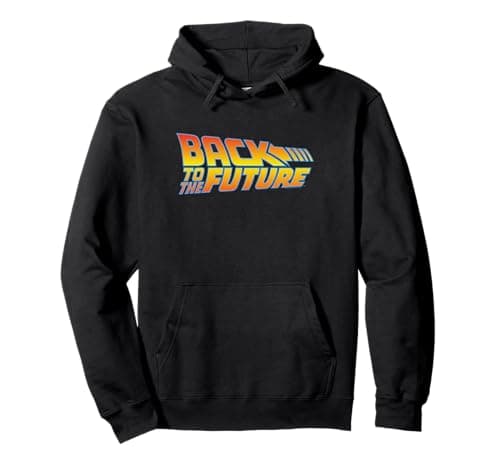Image of Back to the Future logo Pullover Hoodie