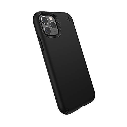 Image of Speck iPhone 11 Pro Case - Presidio Pro - Protective Thin Slim Soft Touch Finish Grip Anti Scratch Dual-Layer Protective Cover - Black
