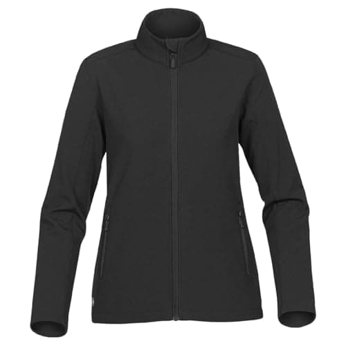 Image of Stormtech Womens/Ladies Orbiter Softshell Jacket (L) (Black/Carbon)