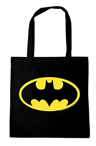 Image of Logoshirt®️ DC Comics - Batman - Logo I Shopping Bag Eco - Resuable Shopper Bag I black I Original Licensed Design