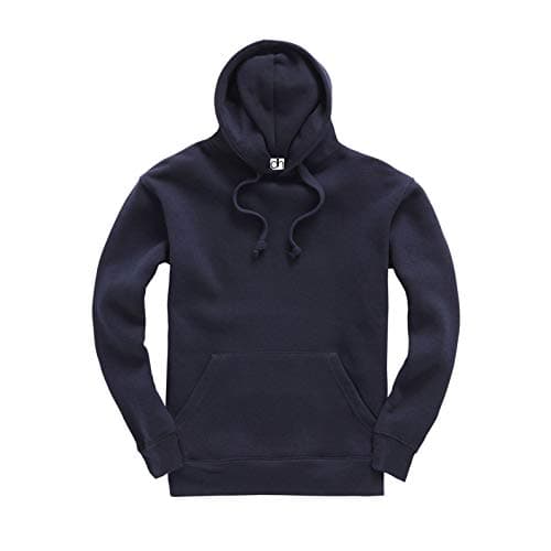 Image of D&H CLOTHING UK Premium Adult Unisex Premium XS-6XL Pullover Heavy Blended Hooded Fleece Jumper Work Wear Sweatshirt Hoodies Top Plain BNW Unisex Navy