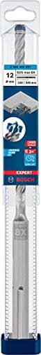 Image of Bosch 1x EXPERT SDS max-8X Hammer Drill Bit (for Soft stone, Hard stone, Ø 12.00 mm, Professional Accessory Rotary Hammer Drill)