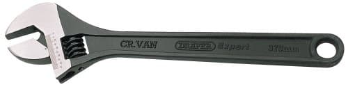Image of Draper 52683 365 Expert Crescent Type Adjustable Wrench with Phosphate Finish, 375mm , Blue