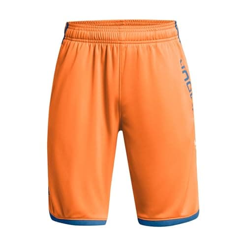 Image of Under Armour Boy's Stunt 3.0 Shorts, (810) Atomic/Viral Blue/Viral Blue, M