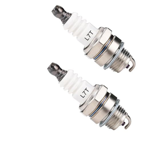 Image of 2Pcs L7T Spark Plugs - Compatible with Lawn Mowers, Engines, RCJ6Y, BPMR7A and More - High Performance Spark Plug for Reliable Ignition and Engine Efficiency