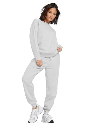 Image of PixieGirl Petite Grey Crew Neck Sweatshirt Petite