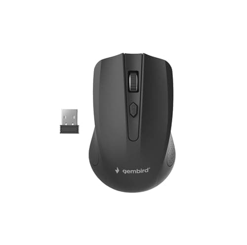 Image of Mouse USB Optical WRL/Black MUSW-4B-04 GEMBIRD