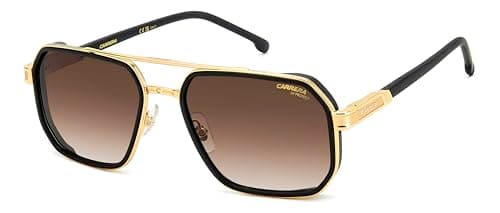 Image of Carrera 1069/S Matte Black Gold/Black Brown Green 58/19/145 men Sunglasses