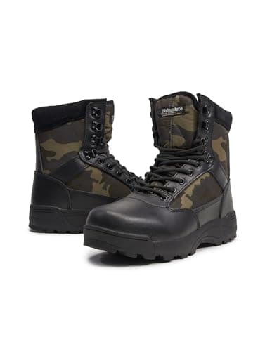 Image of Brandit Phantom Tactical Men's Boot Black Casual Wear, Dark camo, 45 EU
