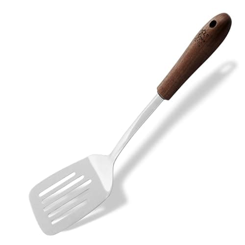 Image of Stanley Rogers 1084214 Slotted Turner, Stainless Steel Wood, Silver
